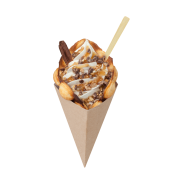 Bubble Waffel Cookie Dough Lion,Soft Ice Corner,Angelo,Good Choice;5,95